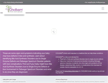 Tablet Screenshot of cholbam.com